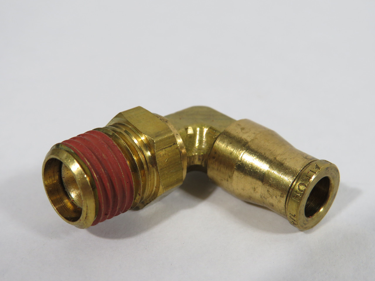 Alkon AQ69-PS-4X4 Brass Push-In Swivel Elbow 1/4" Tube x 1/4" Male NPT NOP