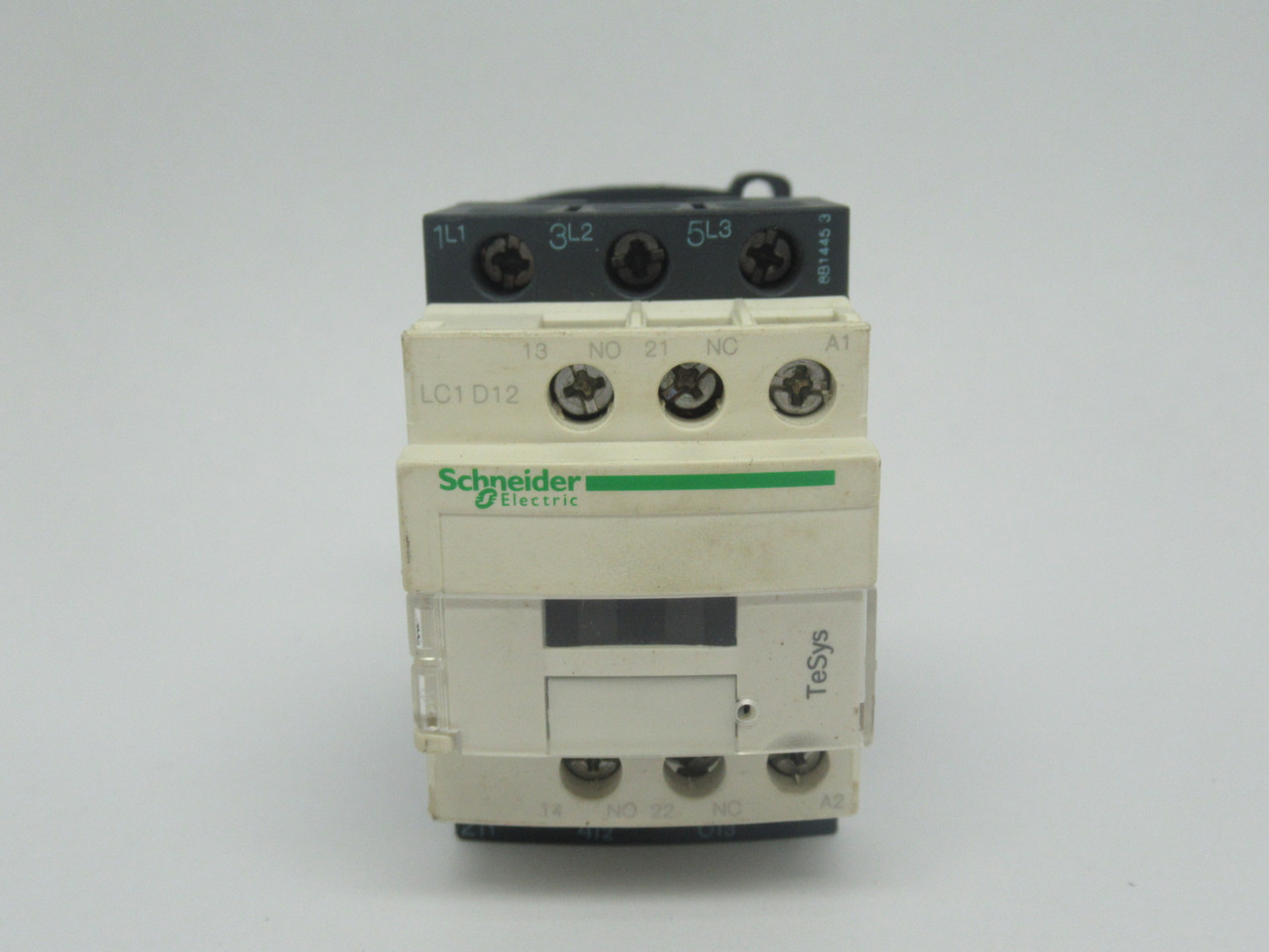Schneider Electric LC1D12G7 Contactor 120V 50/60HZ 25Amps AC-11 3 Phase 3HP USED