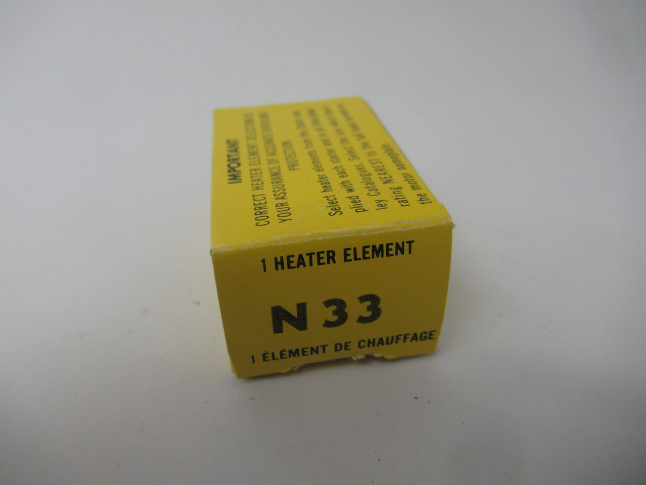 Allen-Bradley N33 Thermal Overload Relay Heater Coil NEW