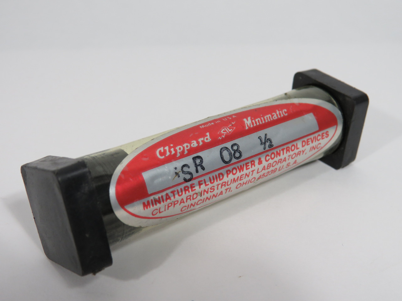 Cilindro Pneumatico Clippard SRR-12-1/2, Foro 3/4, Corsa 1/2, Aria Compressa