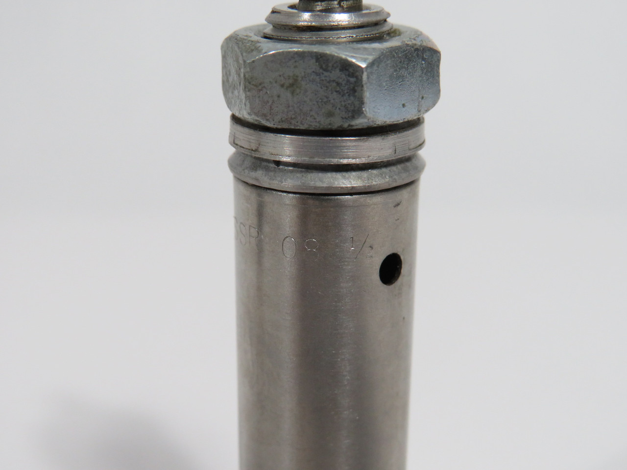 Clippard SSR-08-1/2 Single-Acting Cylinder 1/2" Bore 1/2" Stroke USED