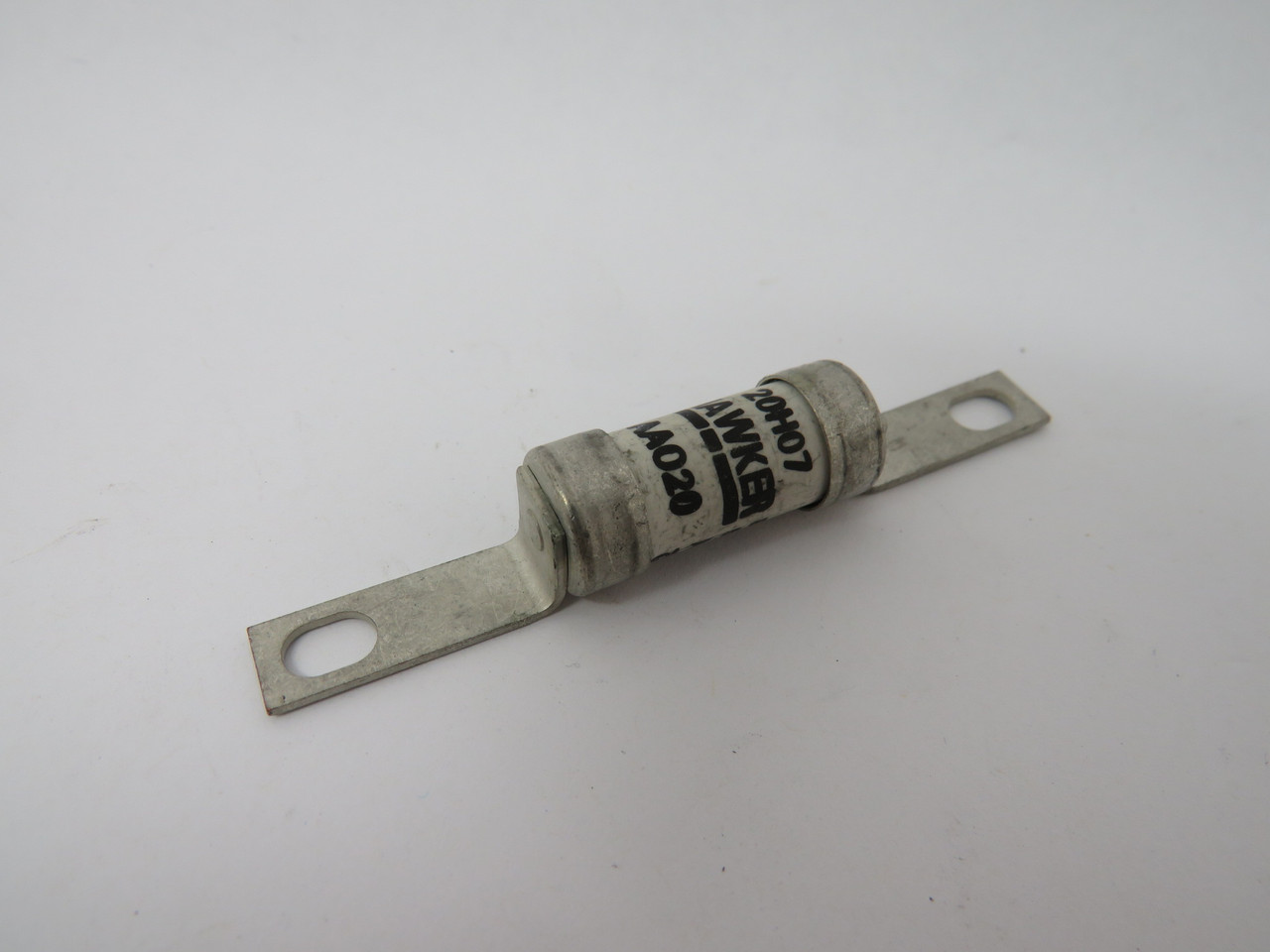 Hawker 20H07 AA020 Bolted Tag Fuse 20A 550VAC USED