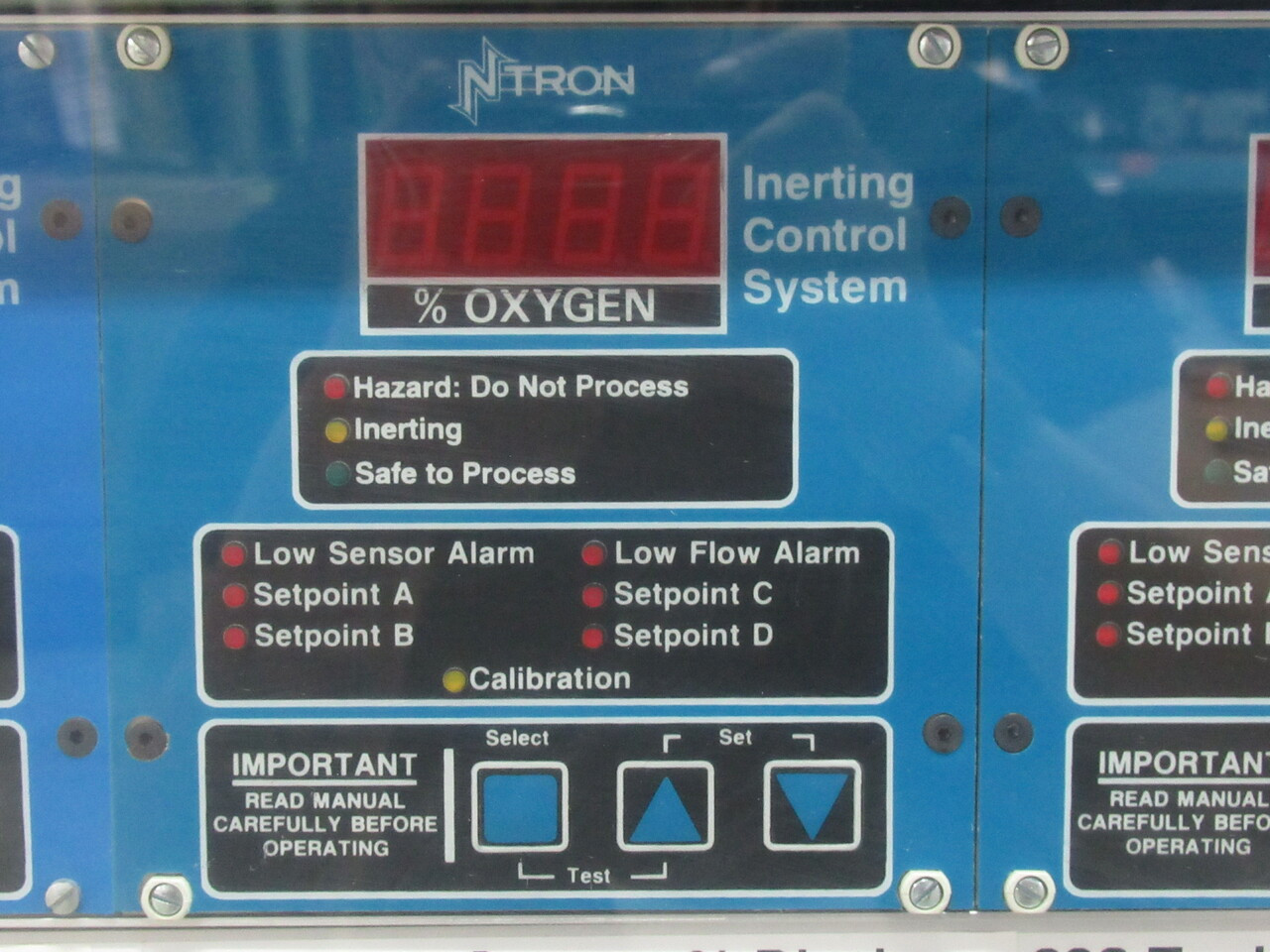 Neutronics 903-100-0 Premix Tank Oxygen % Analyzer Assembly COSMETIC DAMAGE USED