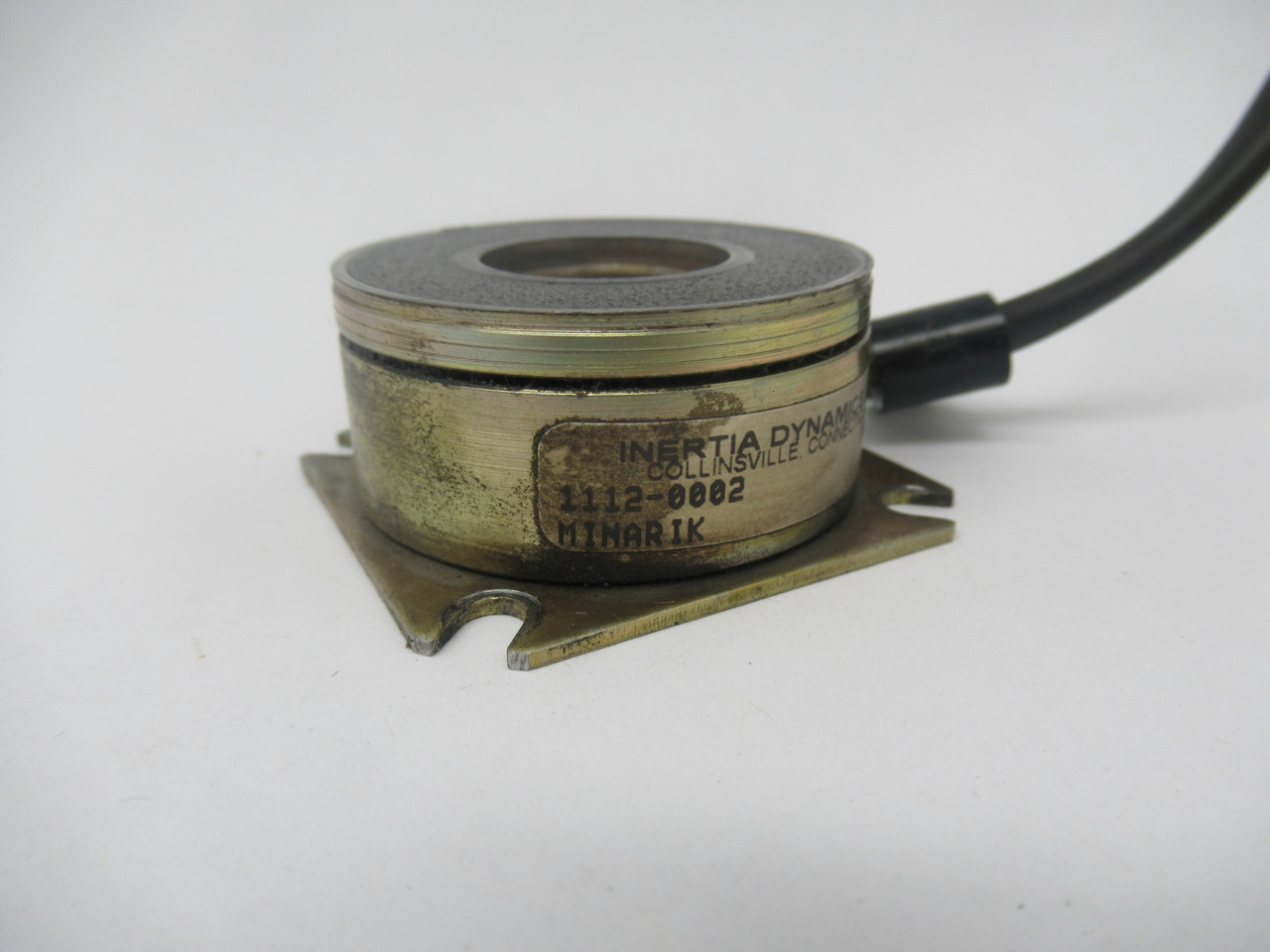 Inertia Dynamics Minarik 1112-0002 Brake 90VDC 2-Pin Connection USED