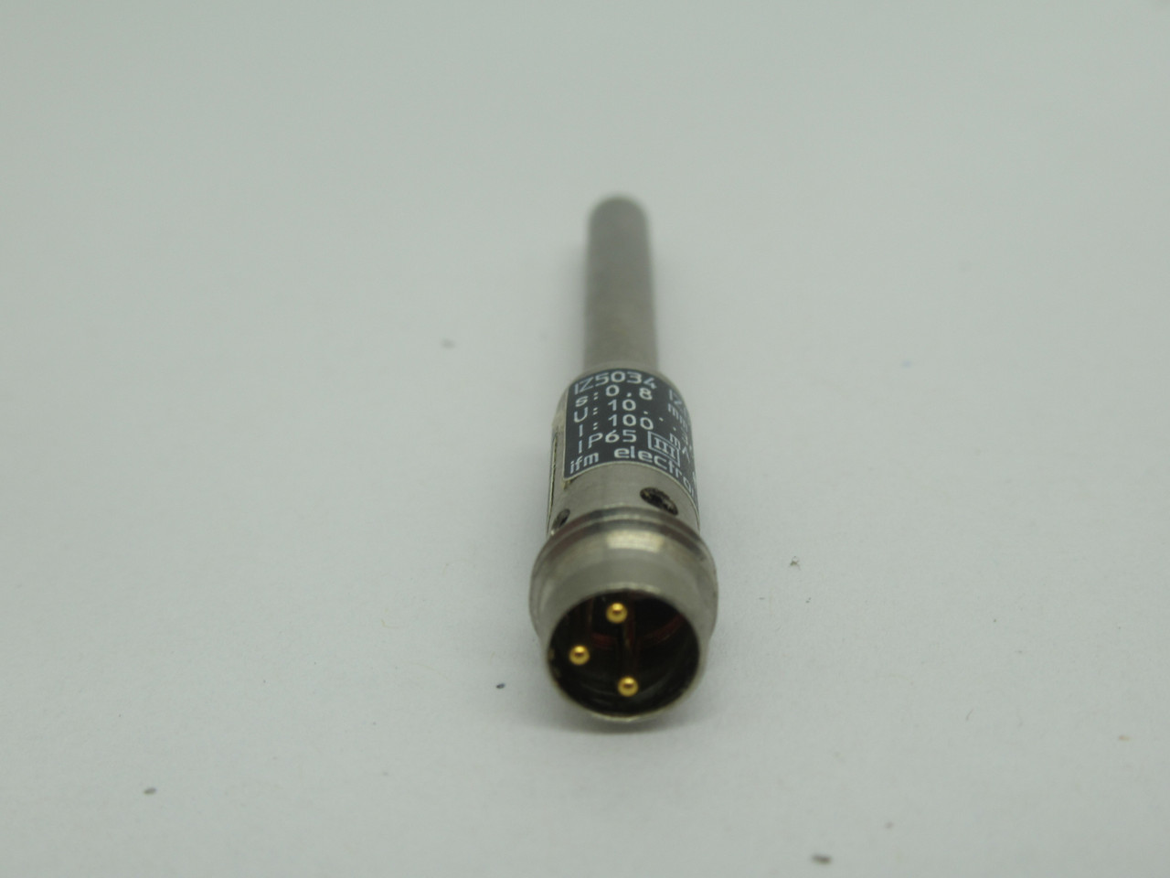 IFM Electric IZ5034 IZB30,8-BPKG/V2A/AS Inductive Sensor 10-36DC 100mA 0.8mm NOP