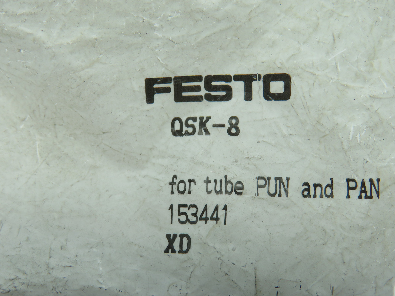 Festo 153441 QSK-8 Self-Sealing Push-In Connector 8mm NWB