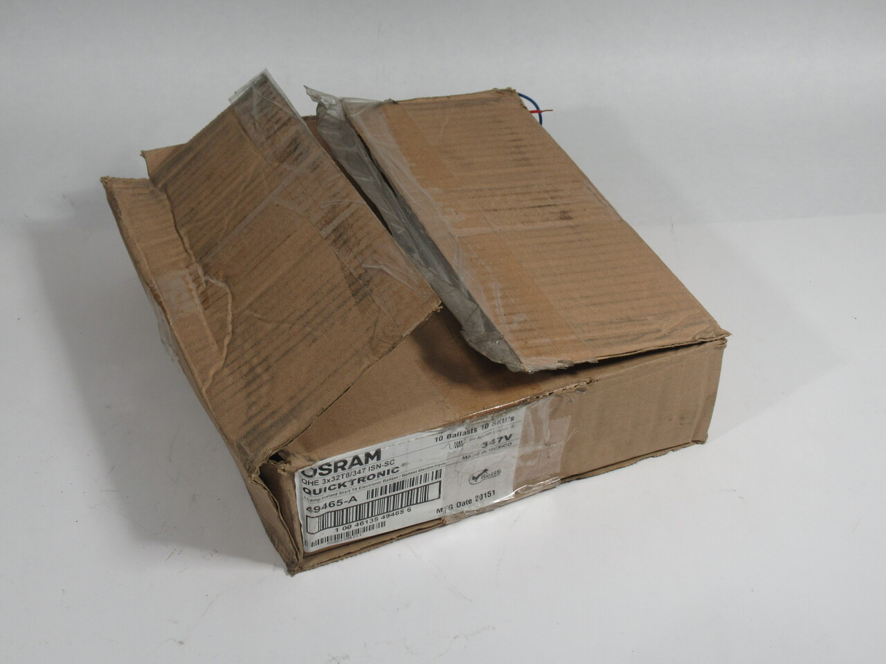 Osram QHE3X32T8/347 ISN-SC Instant Start Ballast 3 Lamp 347V *Lot of 4* NEW