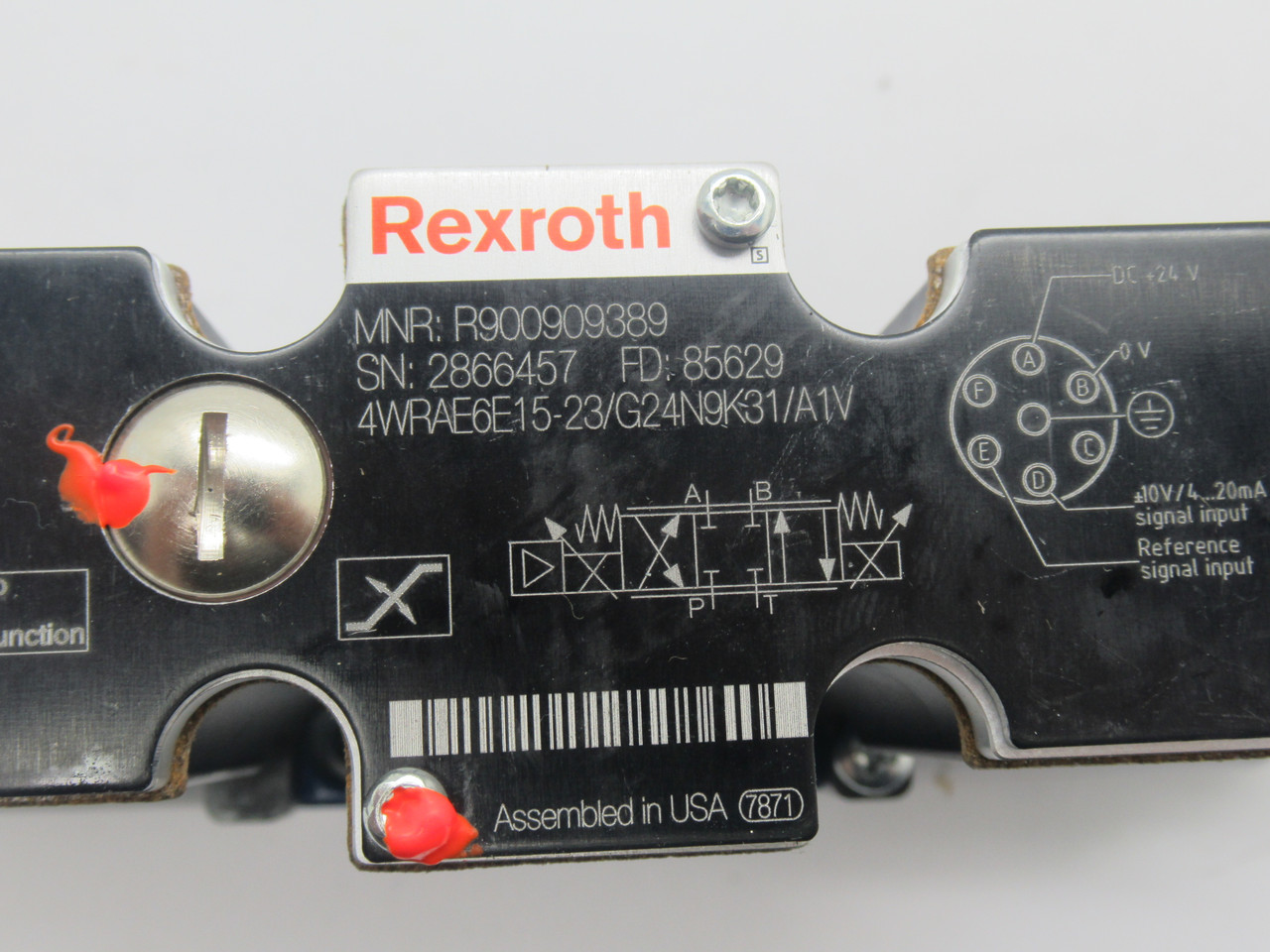 Rexroth R900909389 Proportional Directional Control Valve NOP