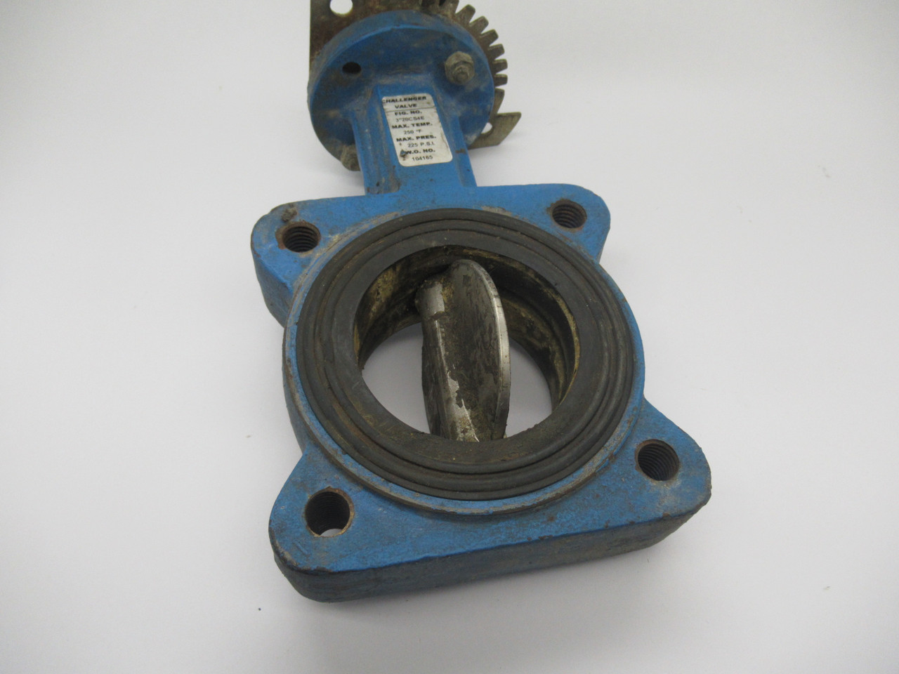 Challenger 3"20CS4E Butterfly Valve With Lever 3" 225Psi USED