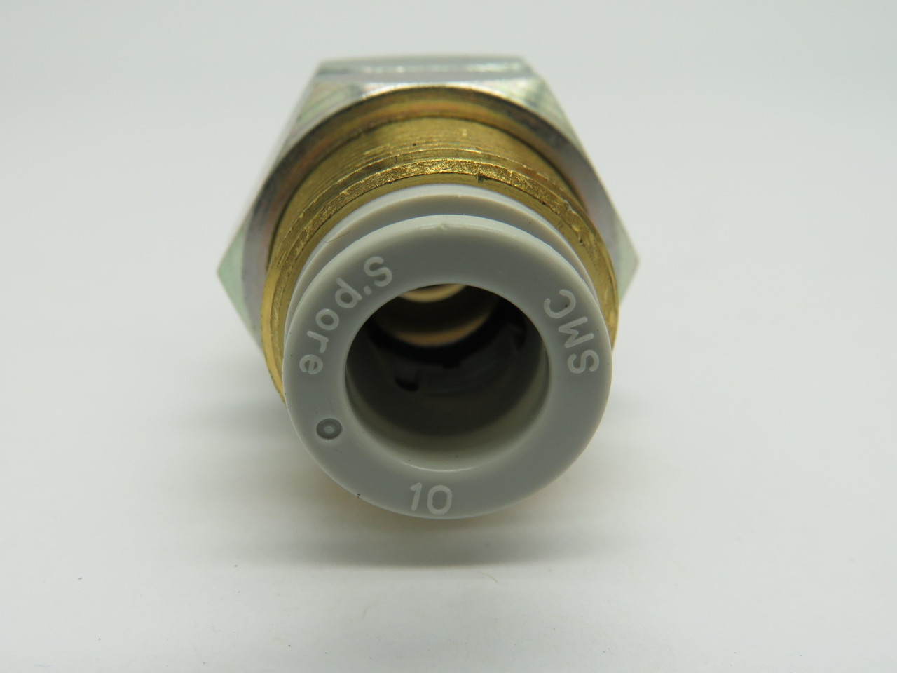 SMC KQ2E10-00 Push-In Bulkhead Union 10mm x 10mm Tubing OD *Open Bag* 5-Pack NWB