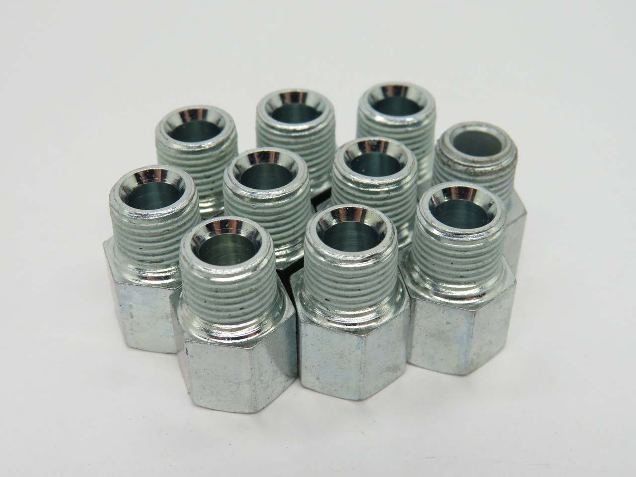 Festo 9624 AD-1/8NPT-G1/8-I Adapter 1/8" NPT x G1/8" Thread Lot of 10 NOP