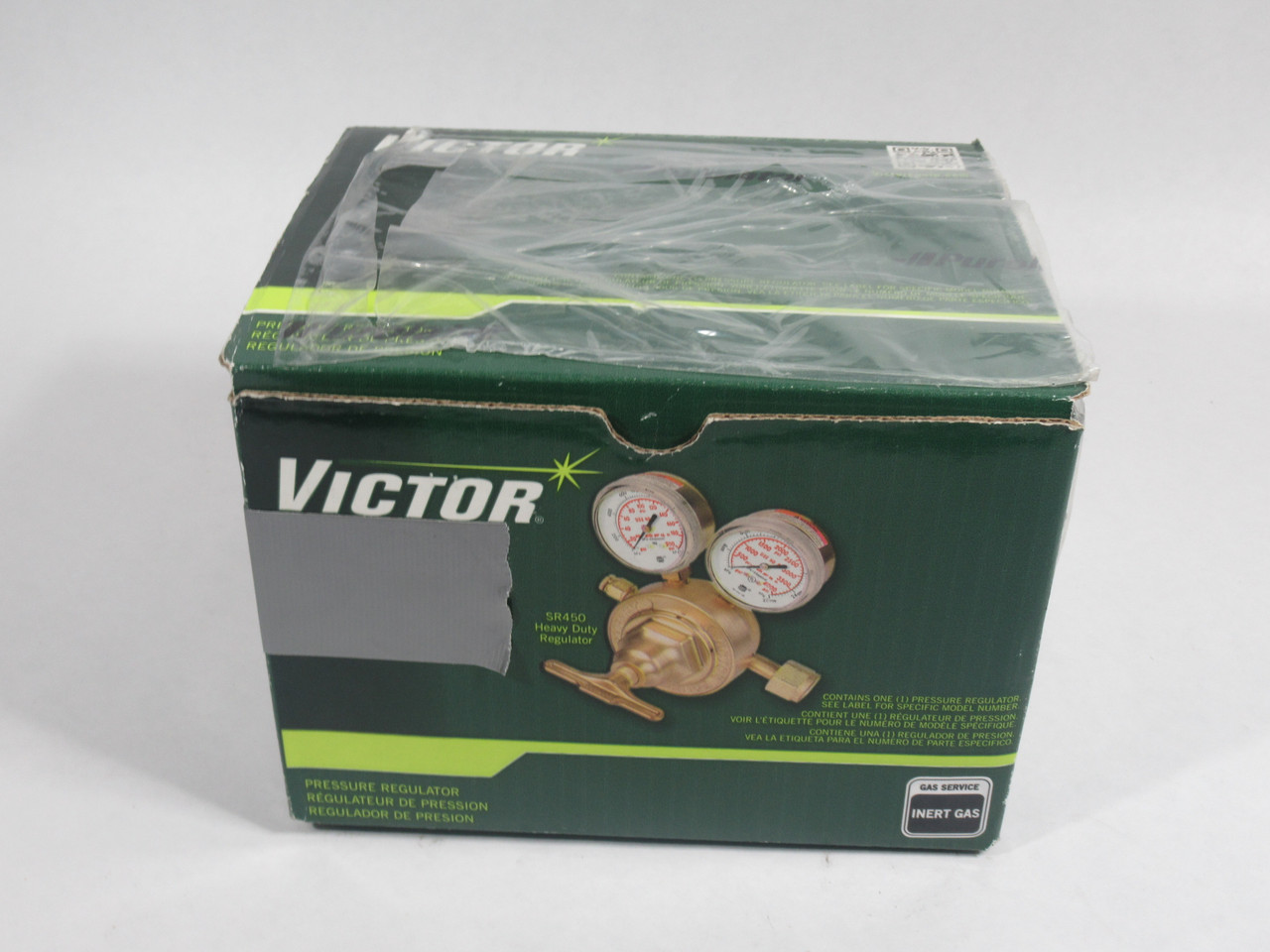 Victor SR4G-580 Heavy Duty High Capacity Inert Gas Regulator NEW