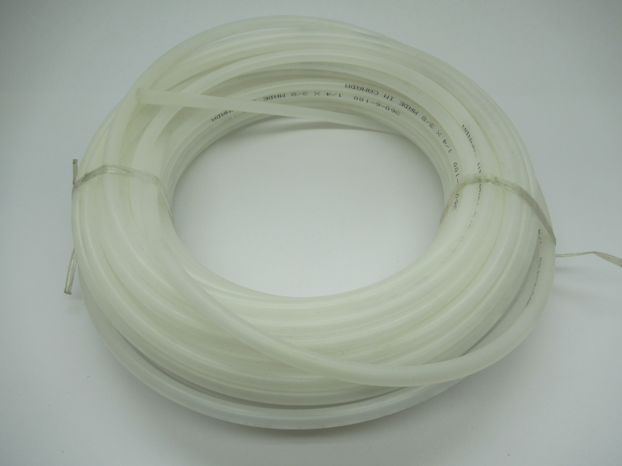 Fairview 360-6-100 LDPE Tubing 3/8"OD 1/4"ID 100psi *Cut* NOP