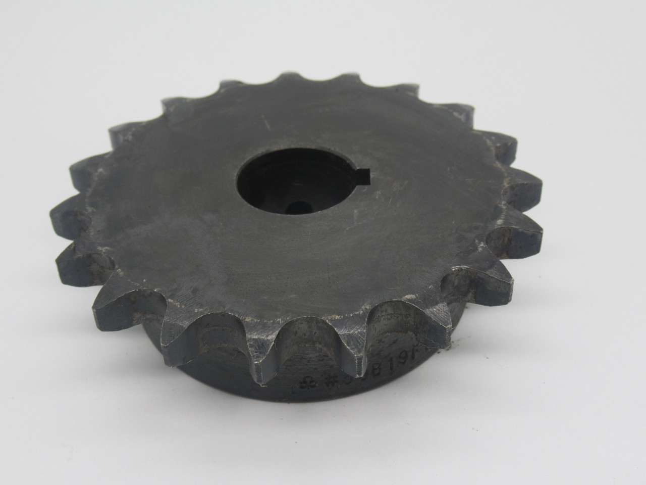 Generic 50B19F1 Roller Chain Sprocket 1" Bore 19 Teeth 50 Chain 5/8" Pitch USED