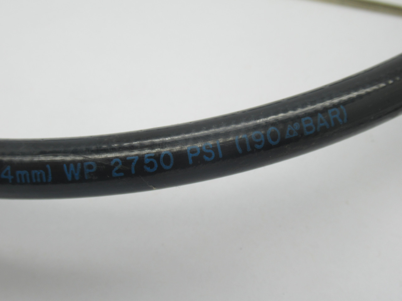 Swagelok 7R-4 Thermoplastic Hose 1/4" 6.4mm 40" L 2750psi 190bar USED