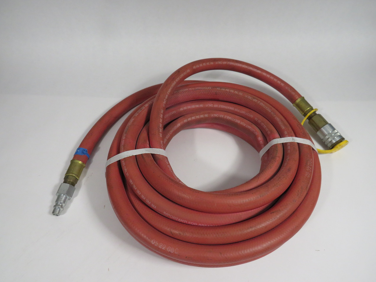 3M W-3020-25 Supplied Air Hose 1/2"ID 25Ft USED