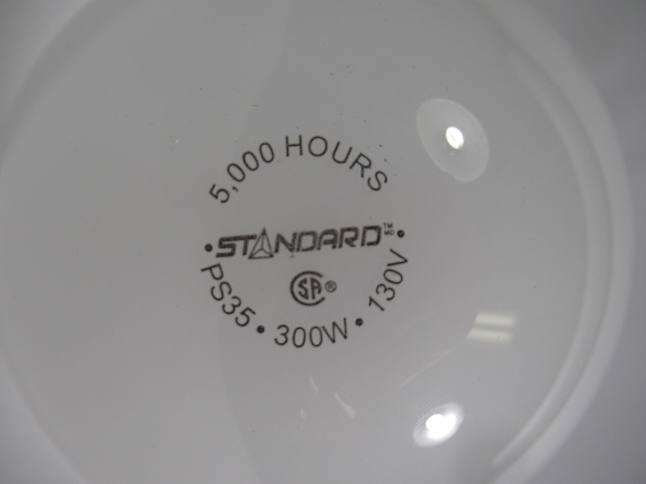 Standard 300PS35/F/5M/E39/130V/STD 50226 Incandescent Frosted Lamp 6-Pack NEW