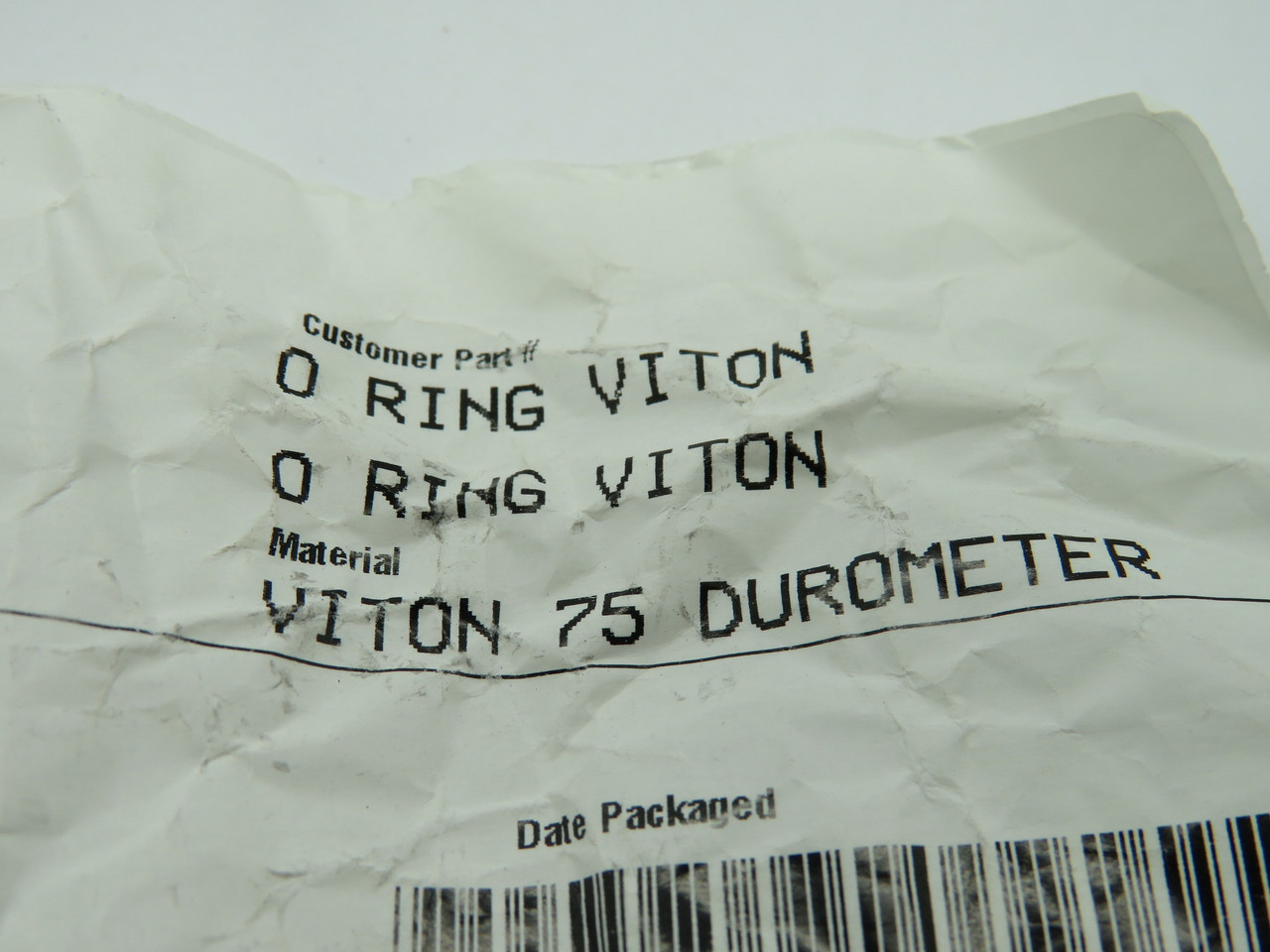 Daemar 108-V Viton O-Ring 0.237" ID 0.103" W 1/4" Nom ID Lot of 103 NOP
