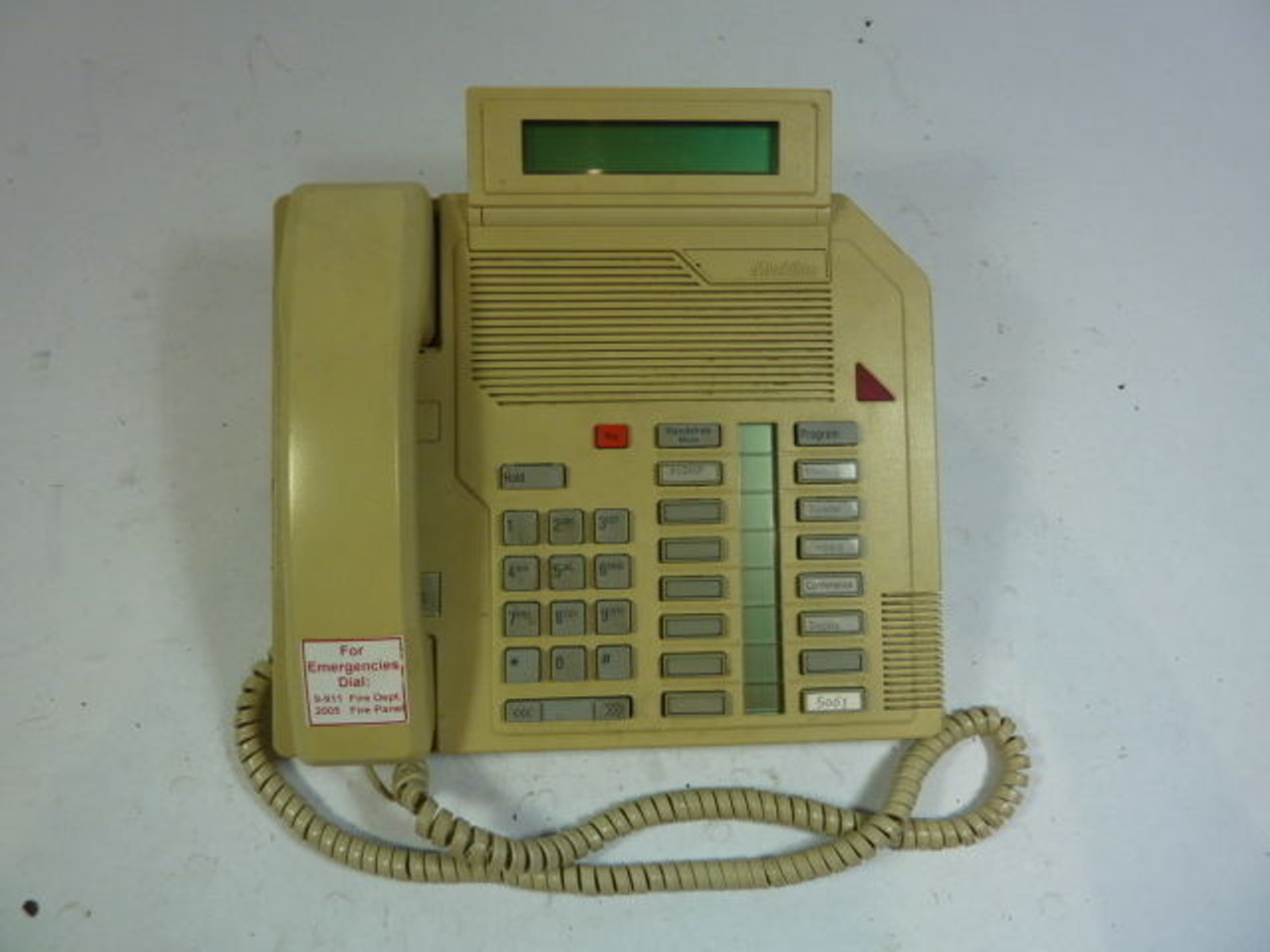 Nortel Meridian NT2K16GH35 Phone M2616 Ash USED