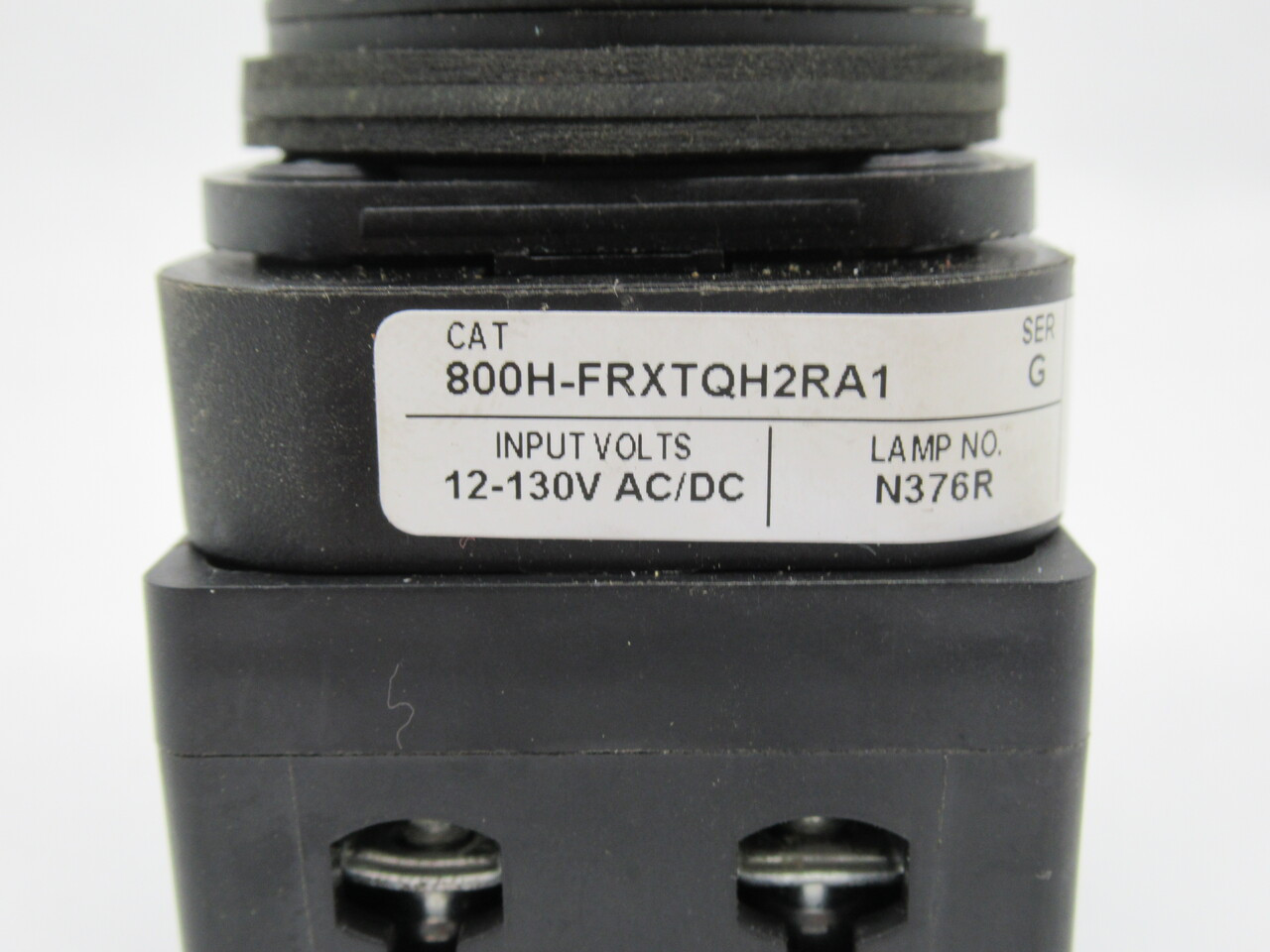 Allen-Bradley 800H-FRXTQH2RA1 Ser G Push-Pull/Twist Device Red 1NCLB 1NO USED