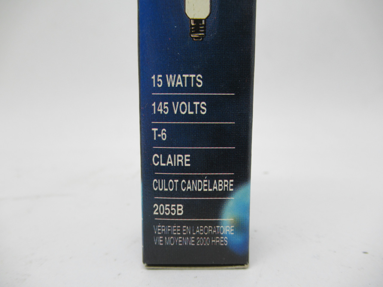 StanPro 2055B Incandescent Bulb T-6 15W 145V CLEAR 25-Pk NEW