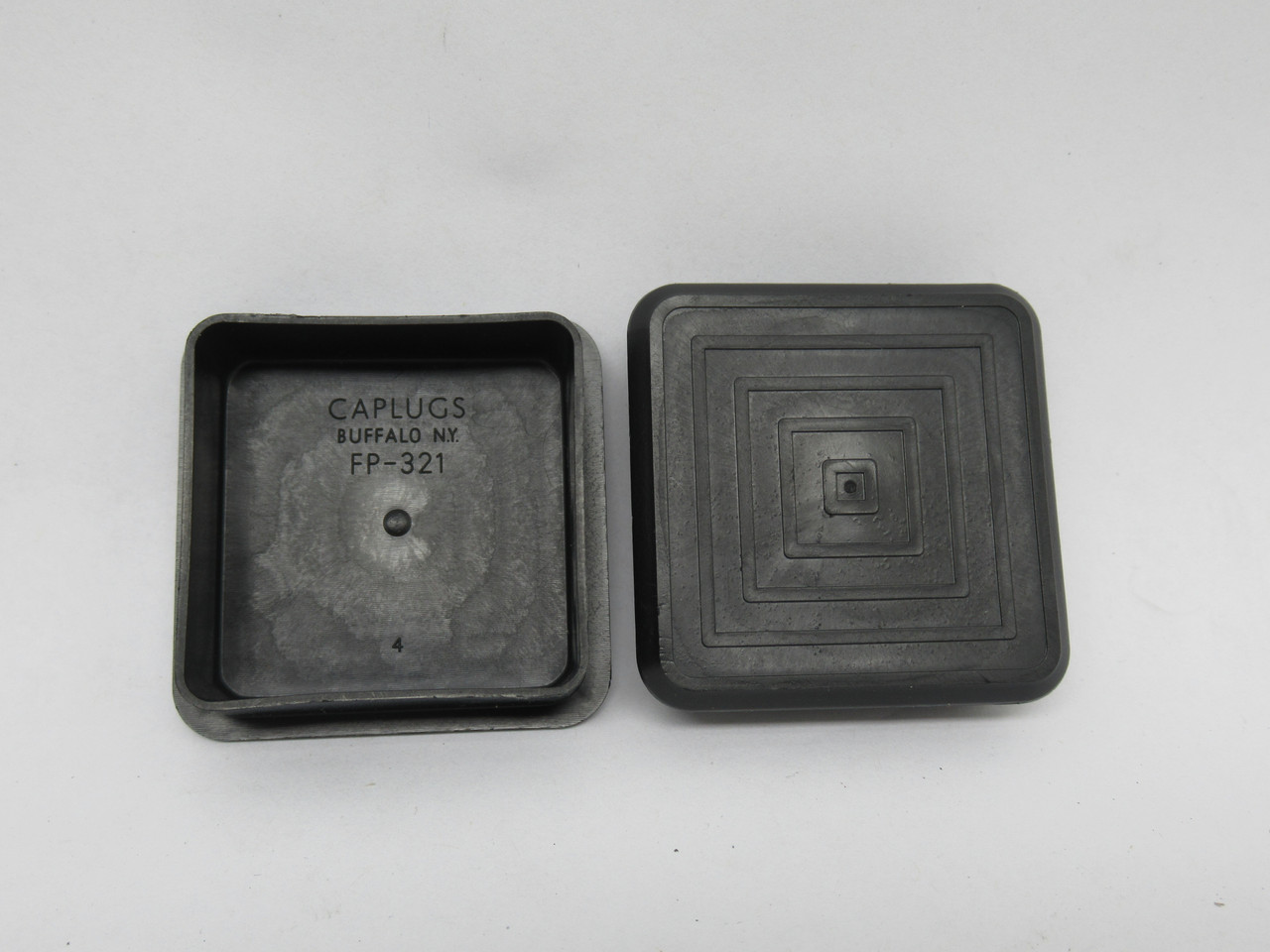 Caplugs FP-321 Square Tubing Finishing Plug 2"Tube 11GA Lot Of 46 NWB