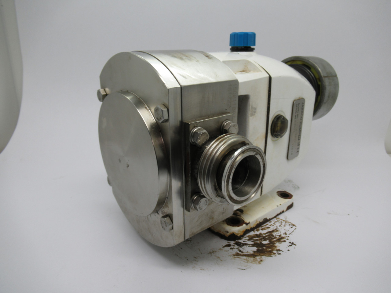 Jabsco Pump HP440-0840 Rotary Lobe Pump Inlet 1-1/2" Outlet 1-1/2" Metal USED