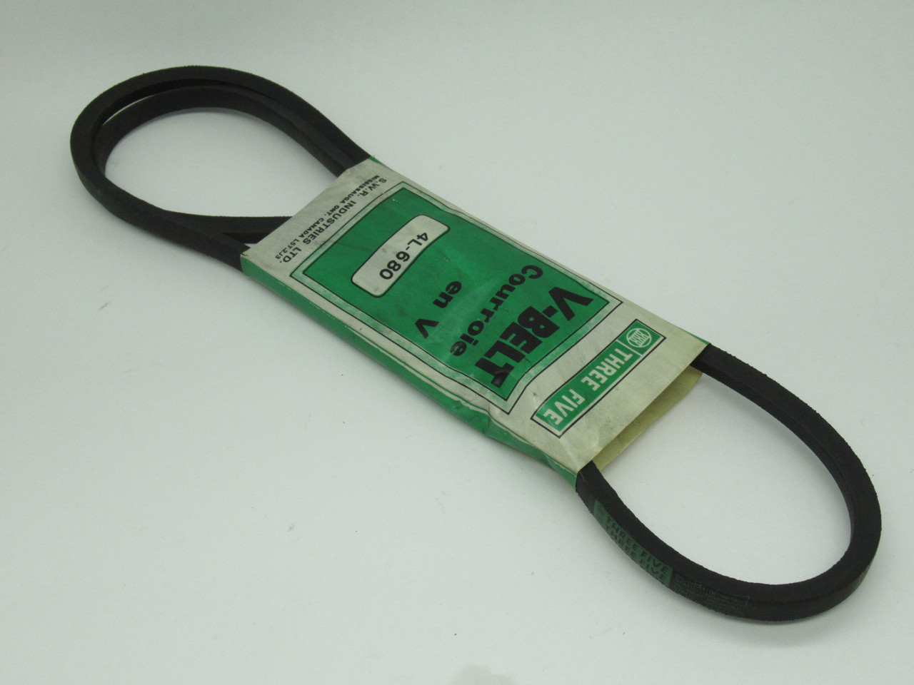 S.W.R. Industries Ltd. Three Five A66 (4L680) V-Belt 68”L 1/2"W NEW