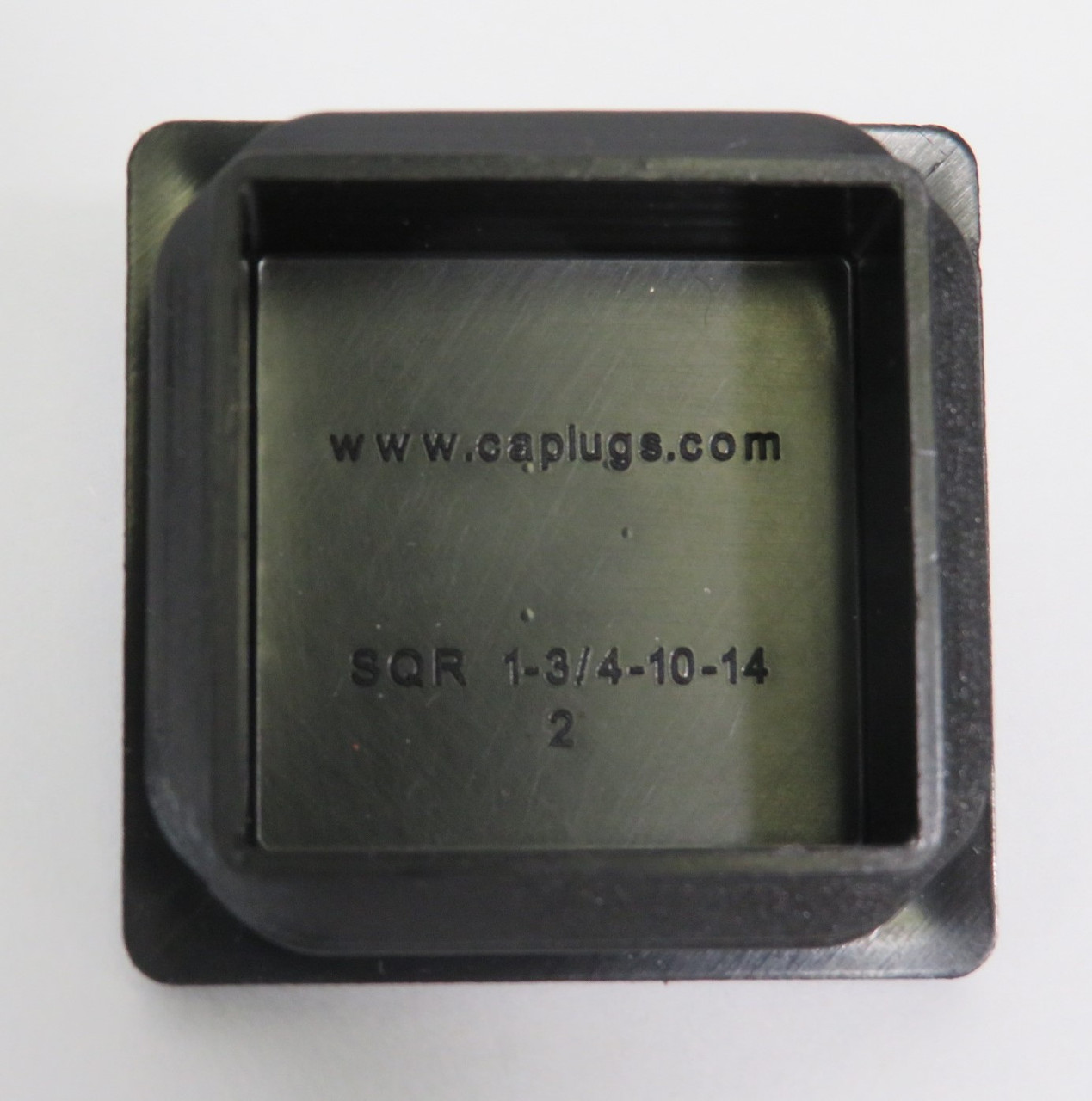 Caplug SQR 1-3/4-10-14 Square Tubing Finishing 1-3/4” Lot of 13 NWB