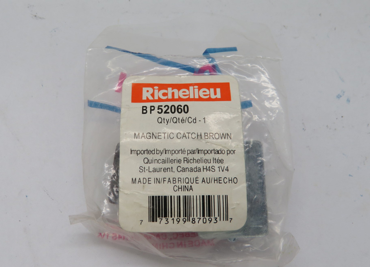 Richelieu BP52060 Magnetic Brown Catch NEW