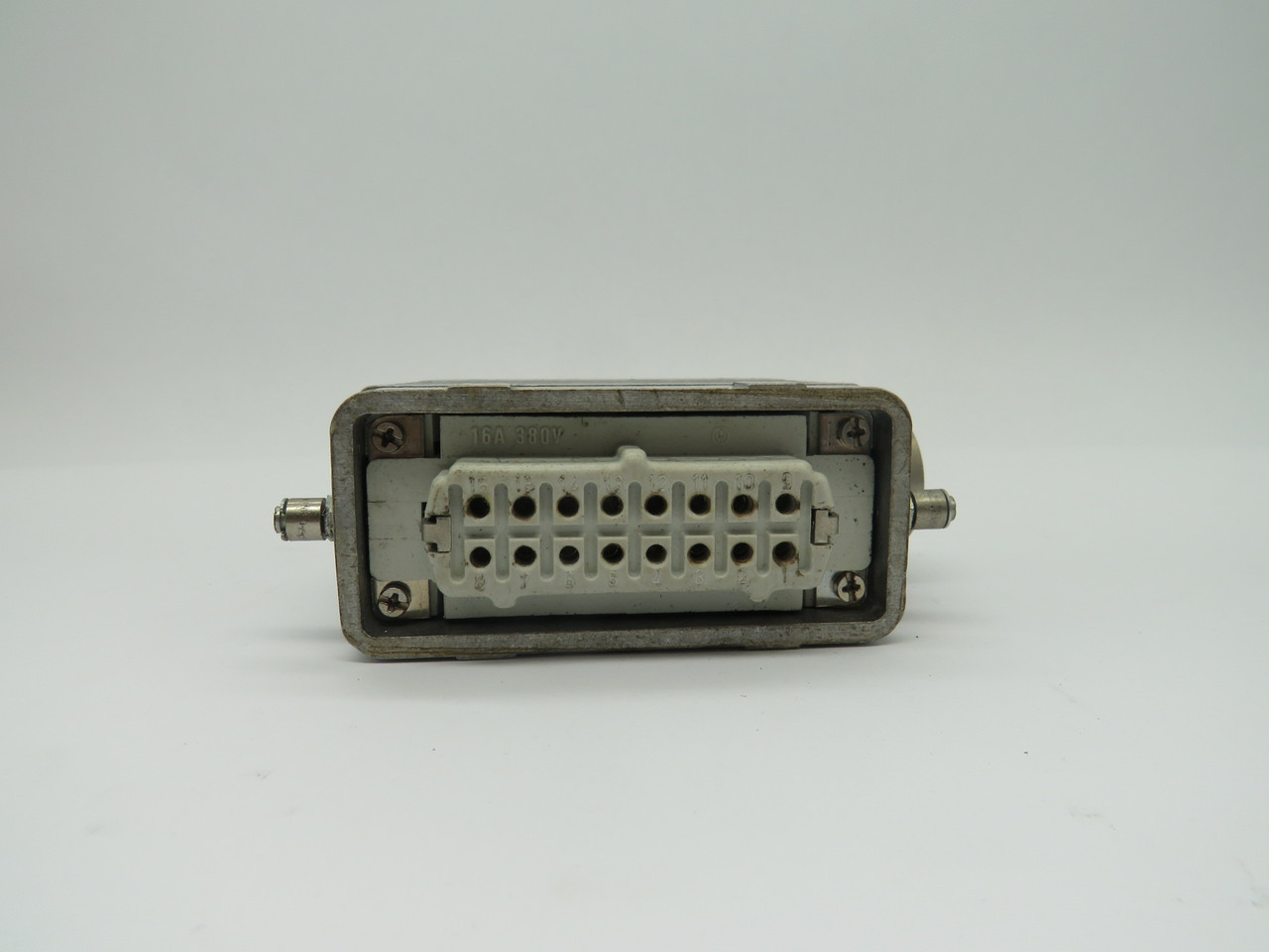 Thomas & Betts FS116 16-Pin Rectangular Connector C/W SH616 Hood USED