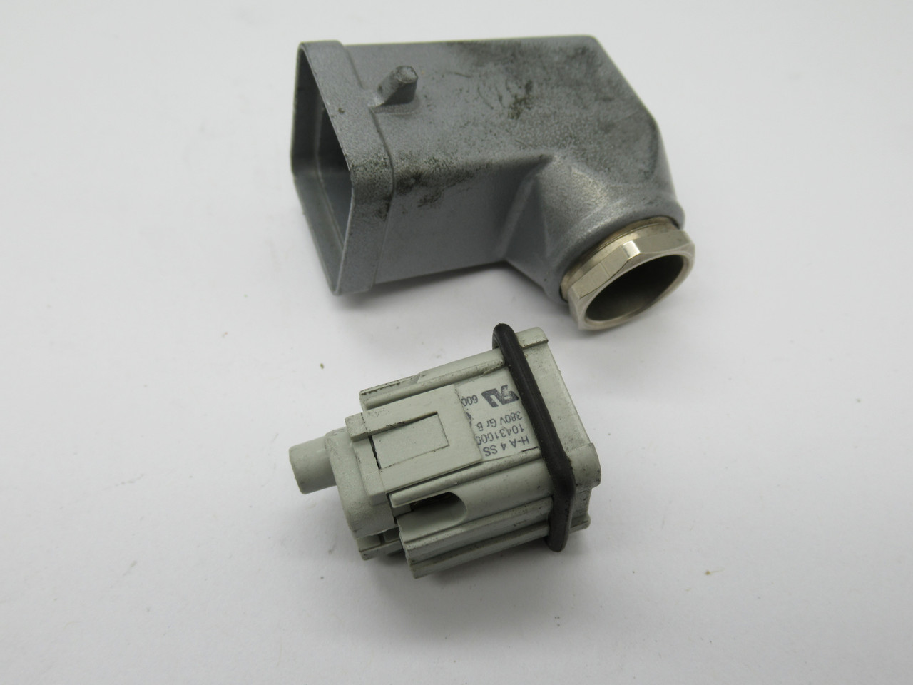 Lapp H-A4SS 10431000 Connector With Housing 600V USED