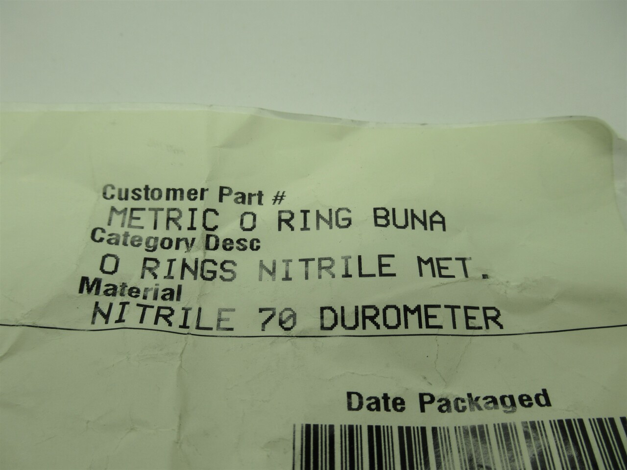 Daemar 29-3MM Nitrile O-Ring 29mm ID 3mm Width Lot of 17 NOP