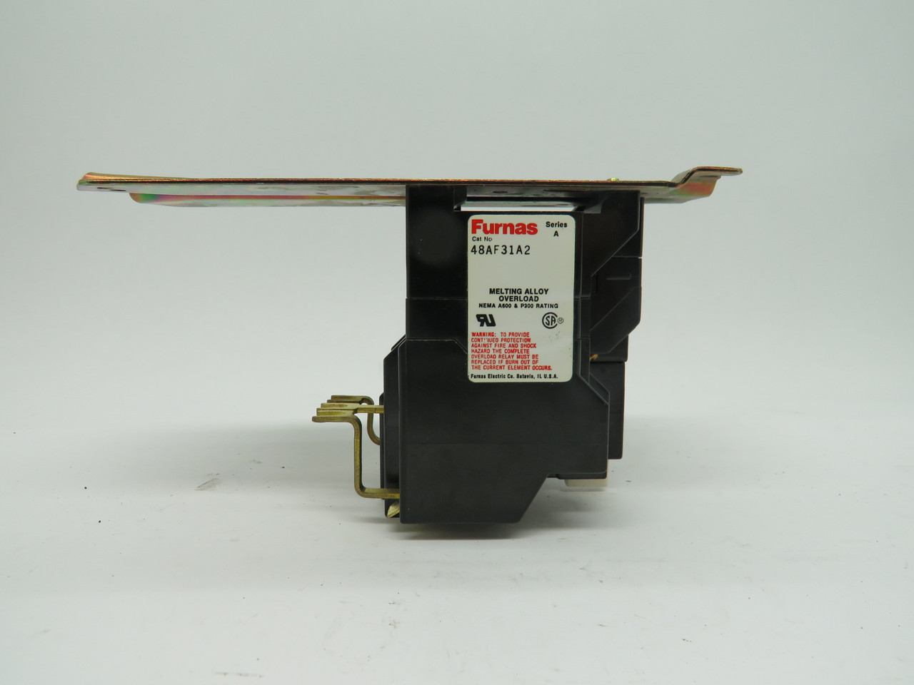 Furnas 48AF31A2 Series A Melting Alloy Overload Relay USED