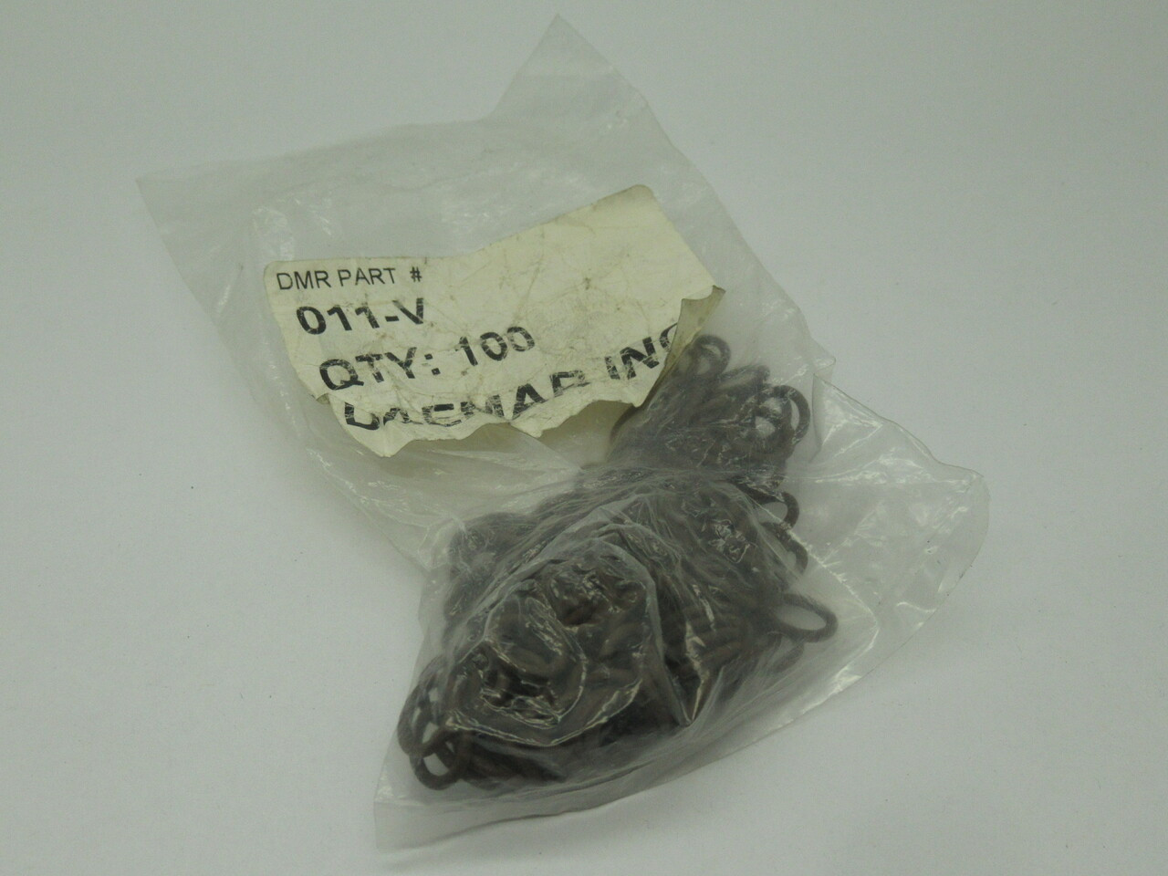 Daemar 011-V Viton O-Ring 0.301" ID 0.070" W 5/16" Nom ID Lot of 125 NWB