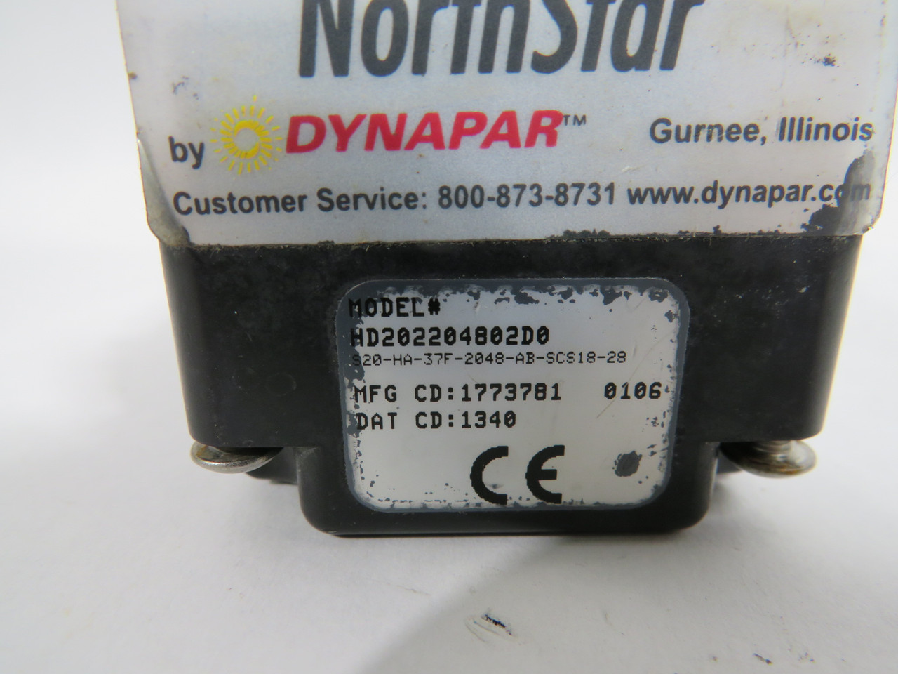 NorthStar S20-HA-37F-2048-AB-SCS18-28 HD202204802D0 Encoder USED
