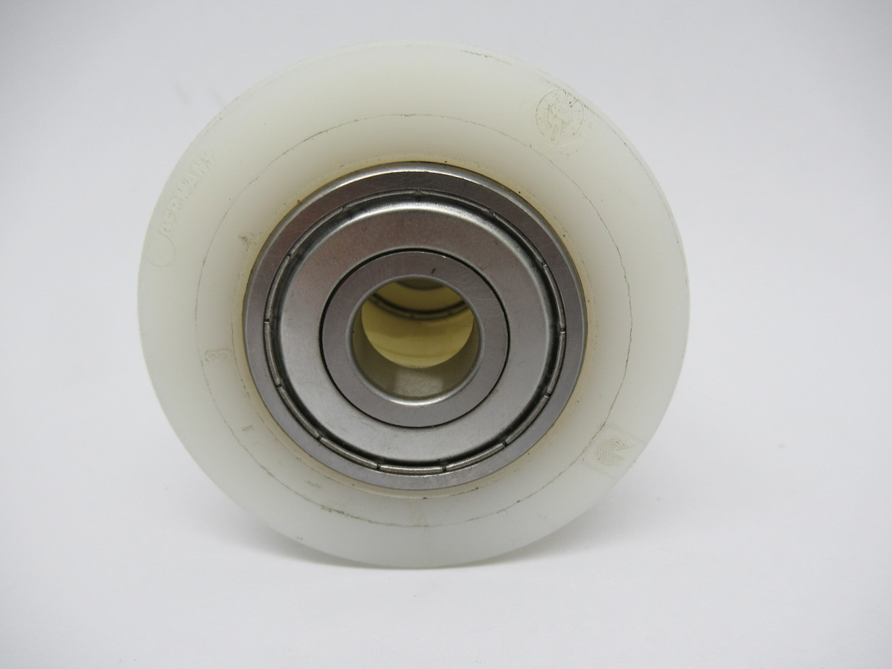 Wicke Caster Wheel 3" Diameter 11/16"Bearing Diameter 3-1/2"Thick USED