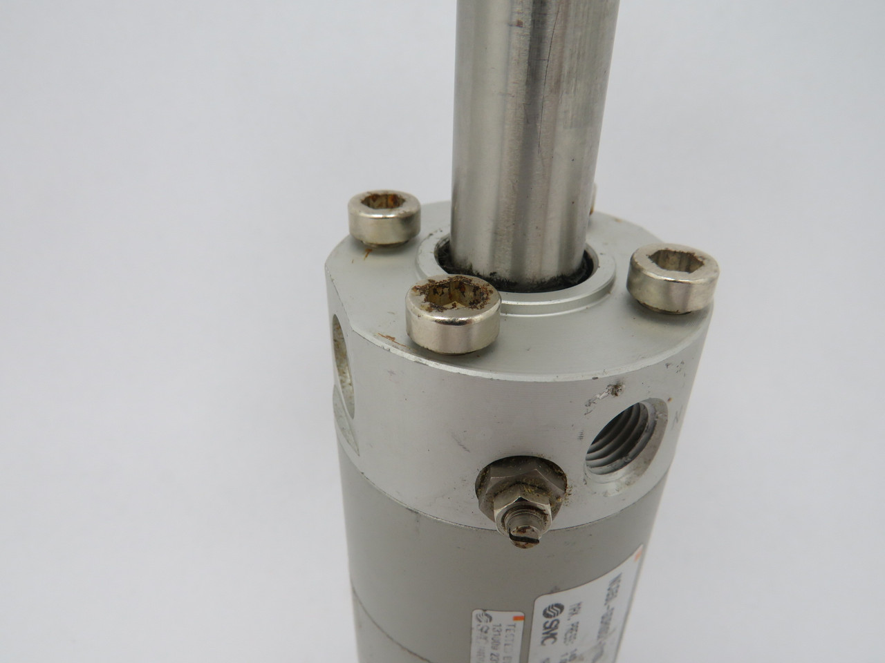 SMC NCG50-GDR002-0100 Pneumatic Cylinder 50mm Bore 100mm Stroke *Some Rust* USED