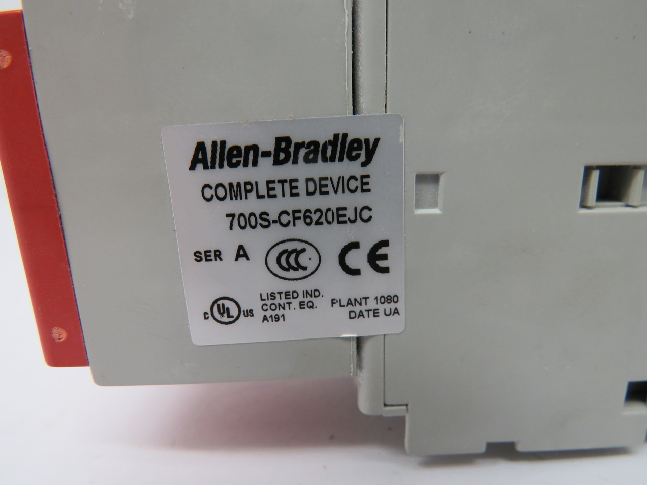 Allen-Bradley 700S-CF620EJC Series A Safety Relay 24VDC *Rusted Contacts* USED