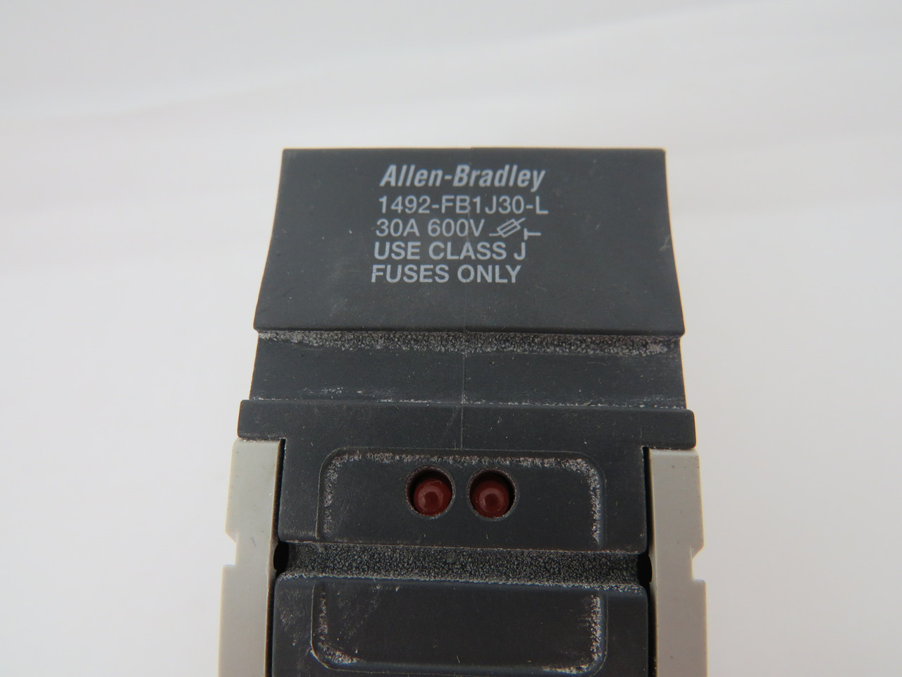 Allen-Bradley 1492-FB1J30-L Series B Indicator Fuse Holder 30A 600V 1P USED