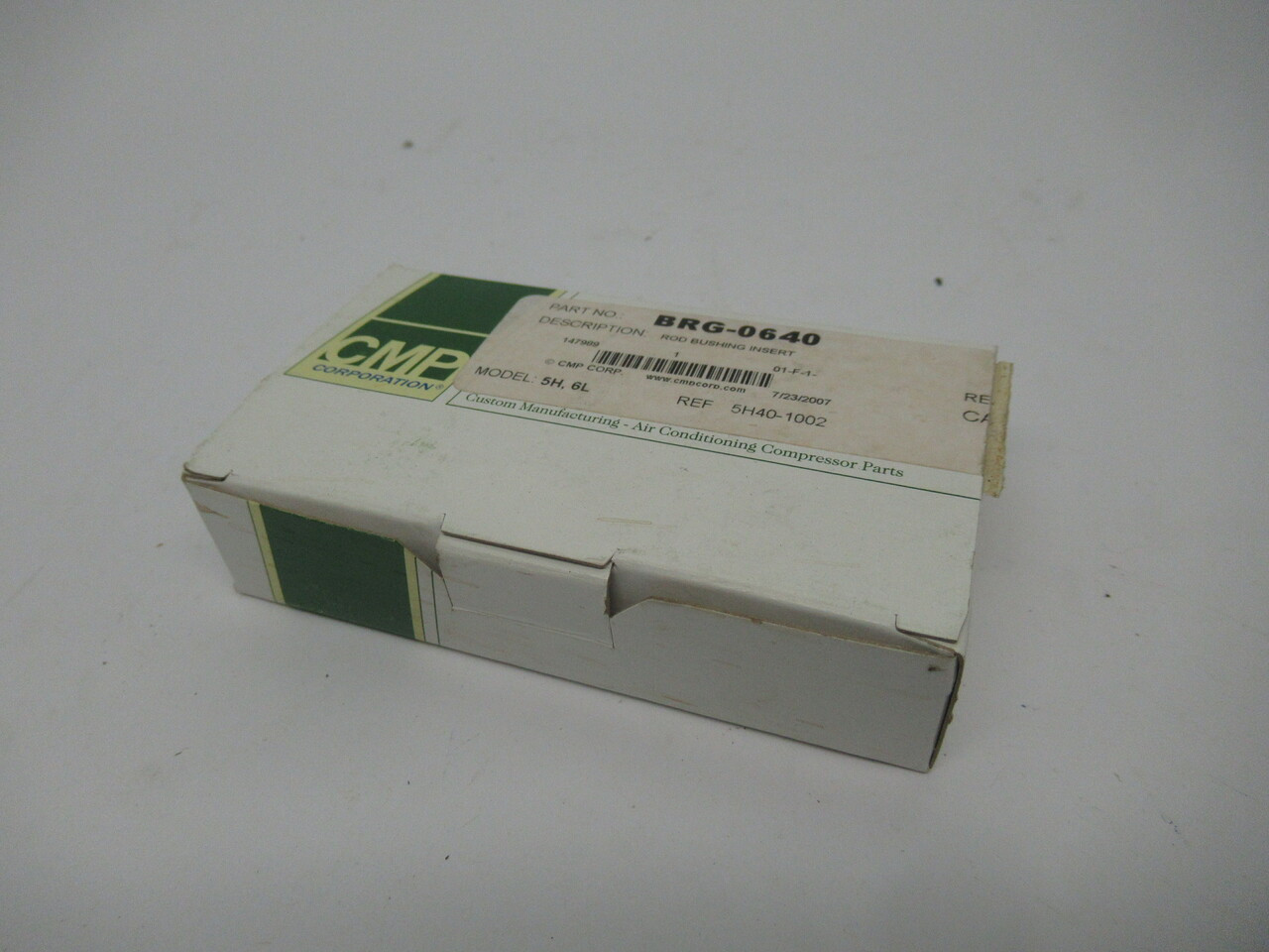 CMP Corporation BRG-0640 Rod Bushing Insert Model 5H,6L NEW