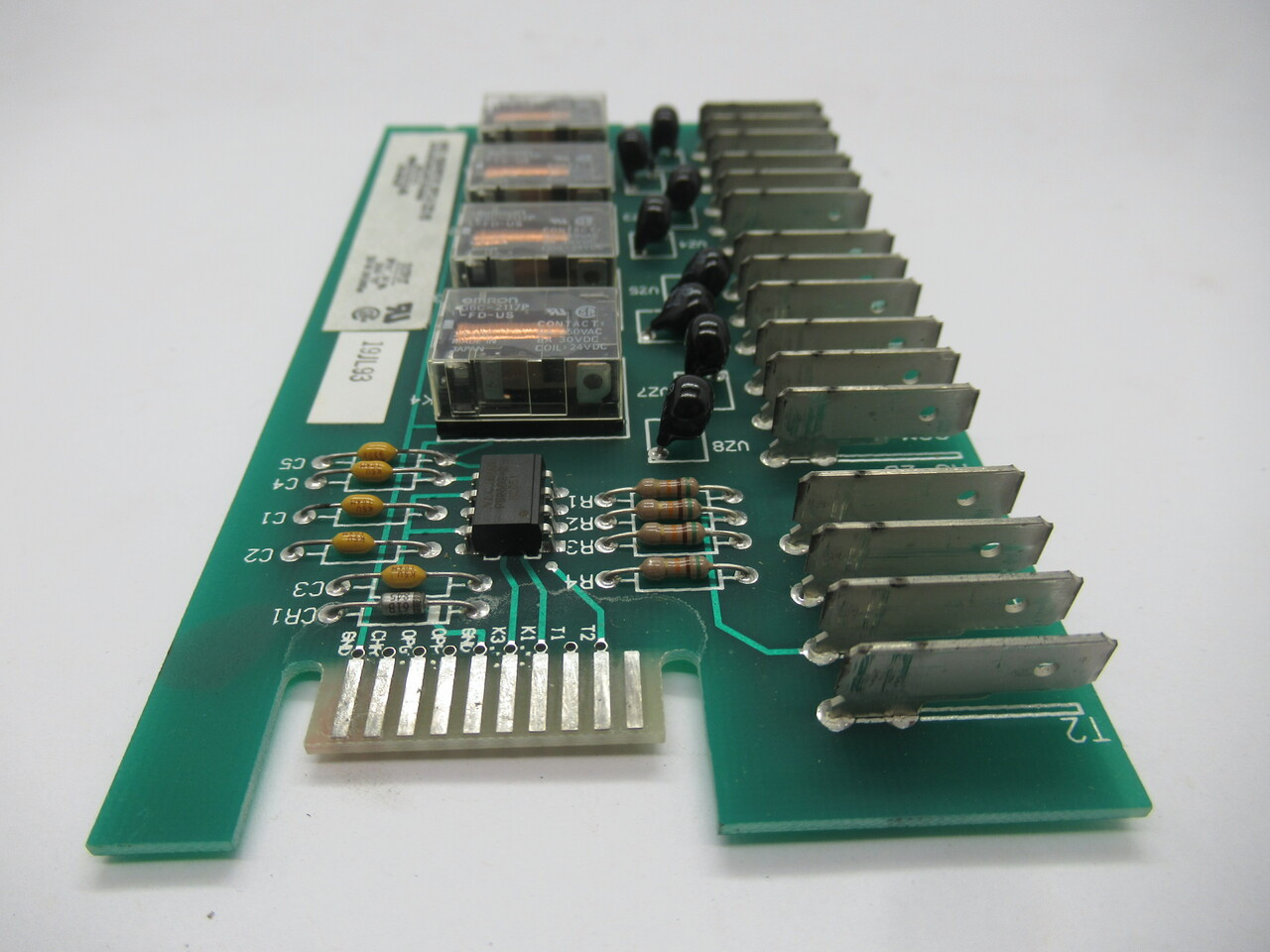 Paragon Electric SSRM-DPDT OC Defrost Output Card Model 2 2A 120/208-240VAC USED