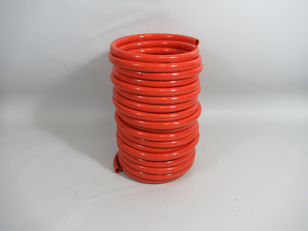 Snapback Recoil Air Hose 1/2" ID 150psi Red 12" Height USED
