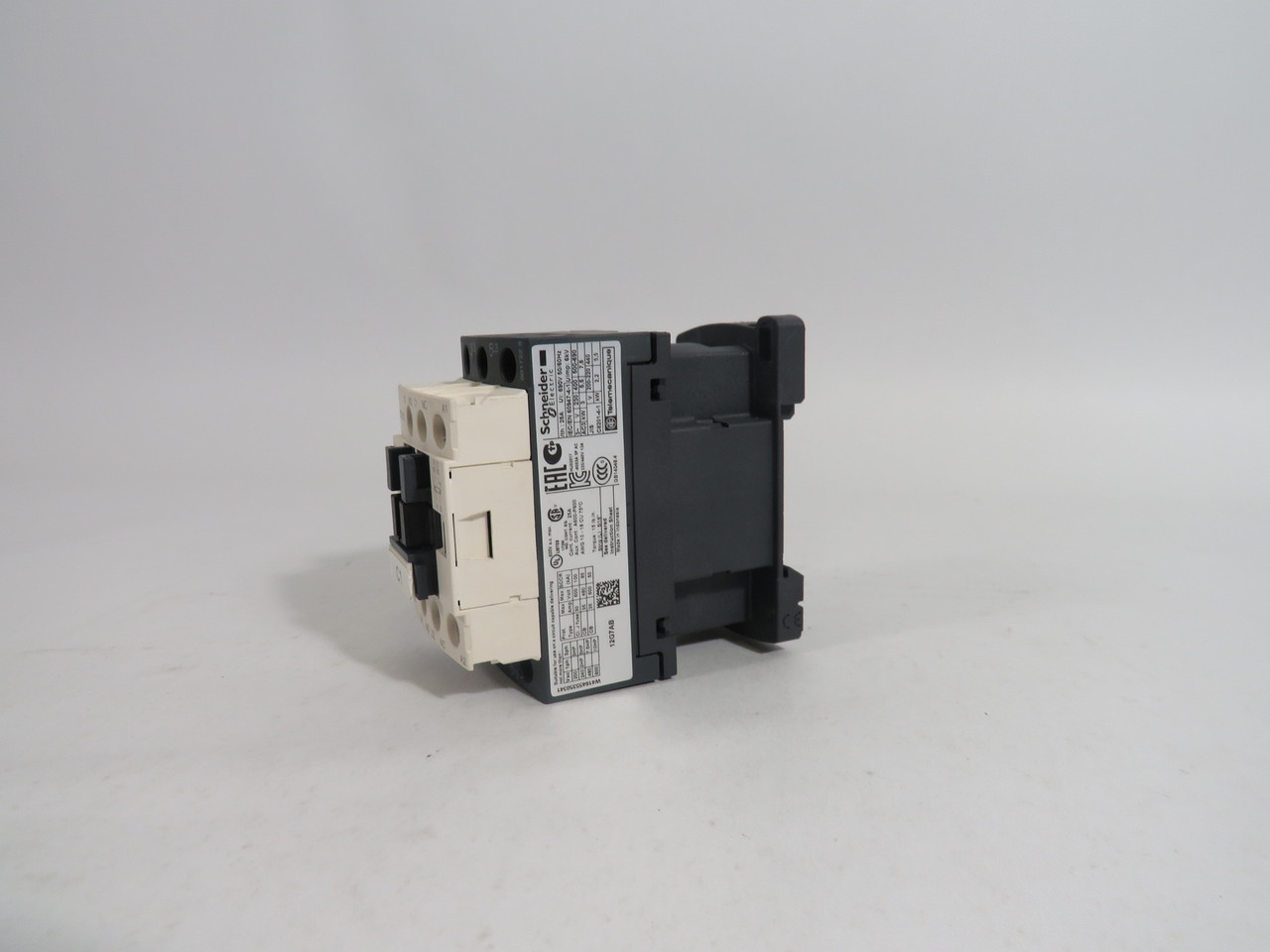 Telemecanique LC1D12G7 Contactor 120V 50/60Hz Missing Cover USED