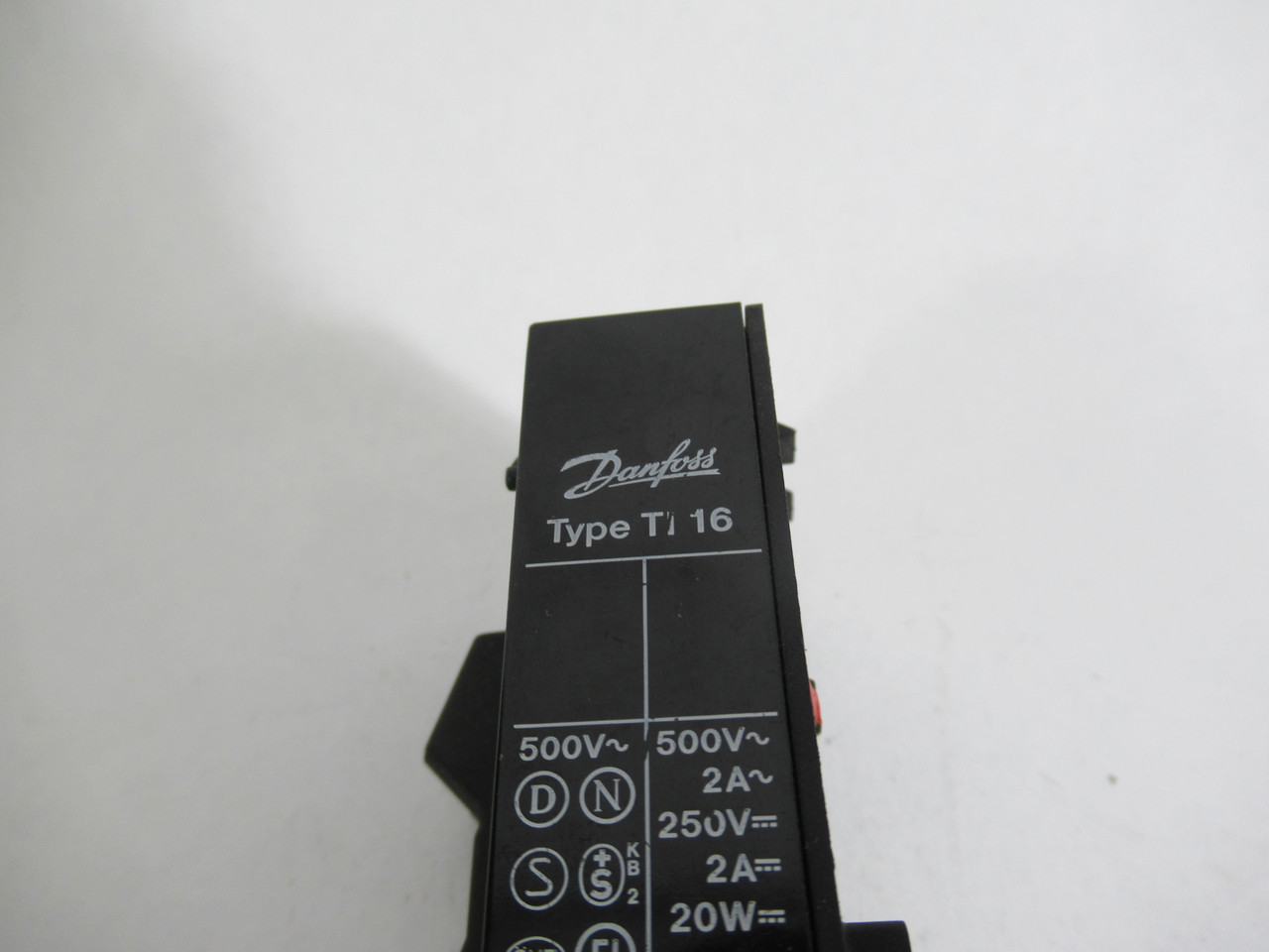 Danfoss 047H0105 New Style TI-16 Thermal Overload Relay .85-1.3A USED