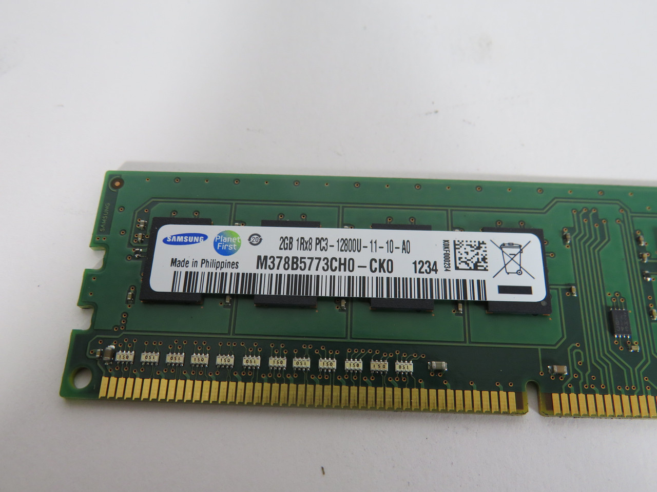 Samsung M378B5773CH0-CK0 240 Pin Memory Chip DDR3 1600mHz 2GB USED