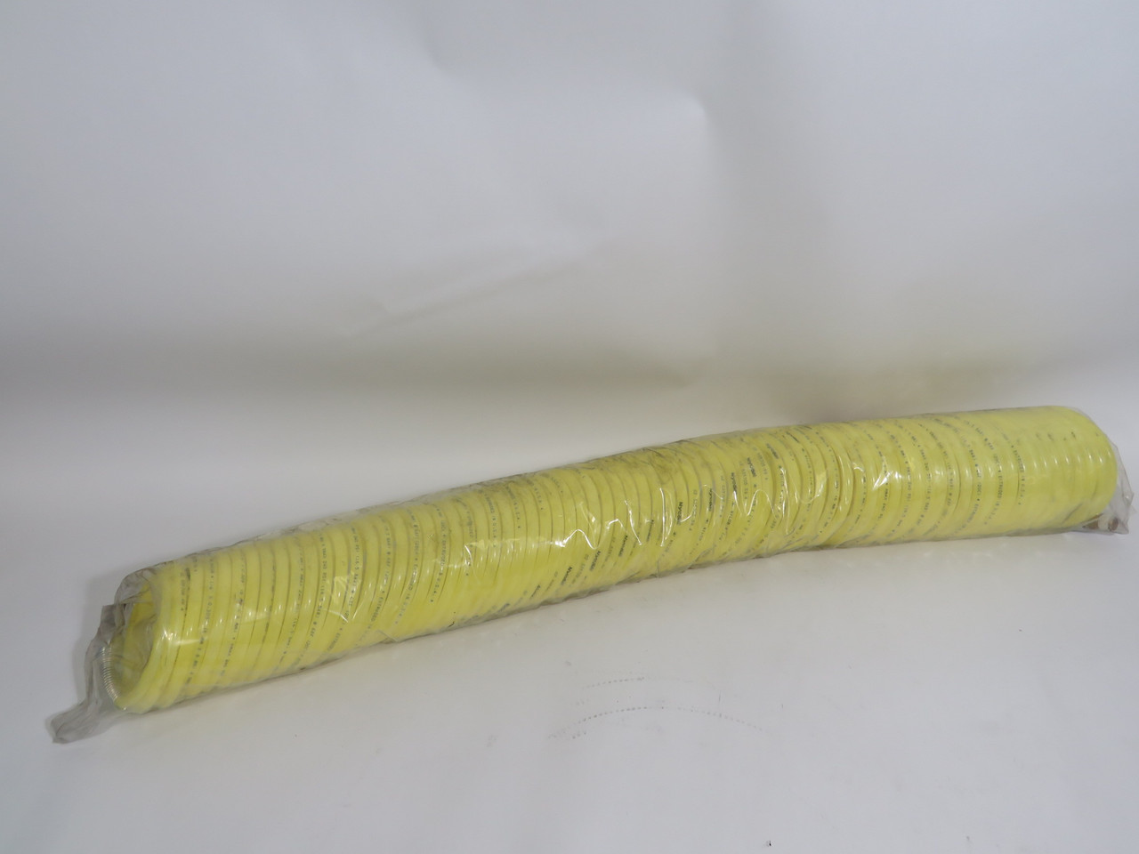 Nycoil N4AS5-67S Yellow Nylon Hose 1/4"IDx67'Lx1/4"NPT (50' Working Length) NWB