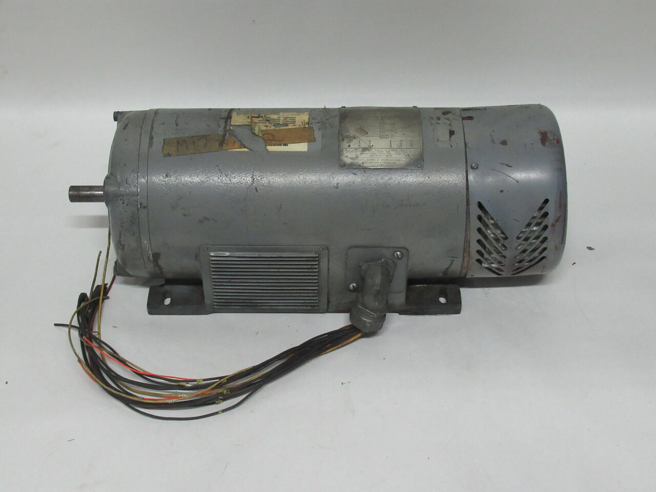 Ajusto Spede Induction Motor 3HP 3485RPM 220/440V WEA C/W Brake & Clutch USED