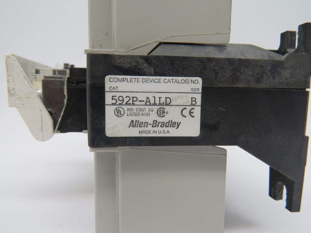 Allen-Bradley 592P-A1LD Overload Relay 690V 66/110A USED