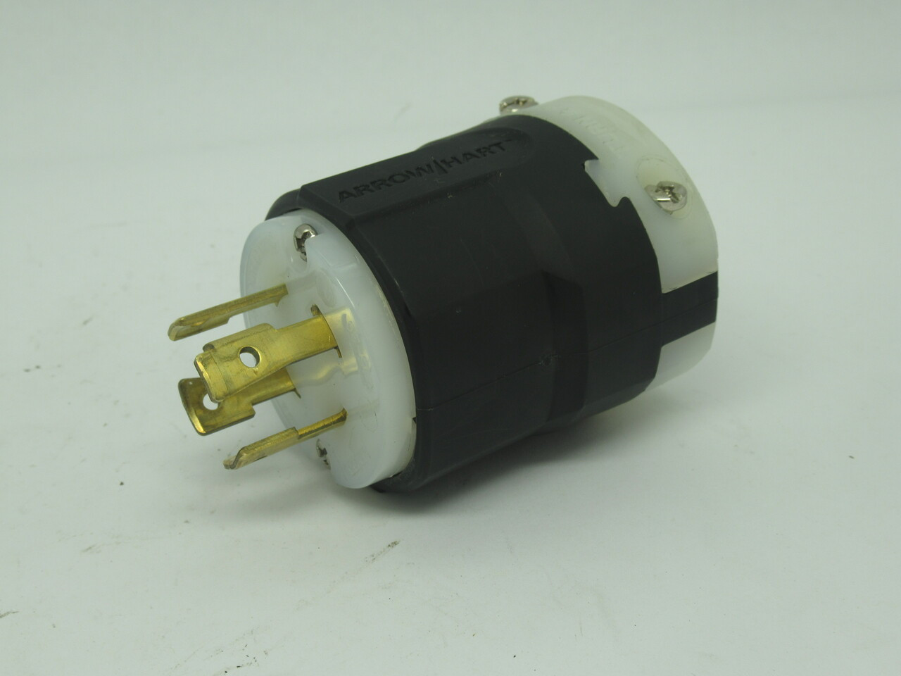 Arrow Hart AHL1530P Ultra Grip Locking Plug 30A 250V 3P 4Wire *Grounded* USED